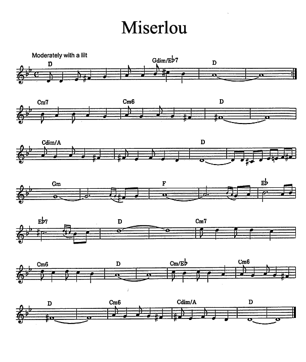 Muserlou Sheet Music